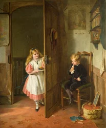 いたずらな少年、1867年